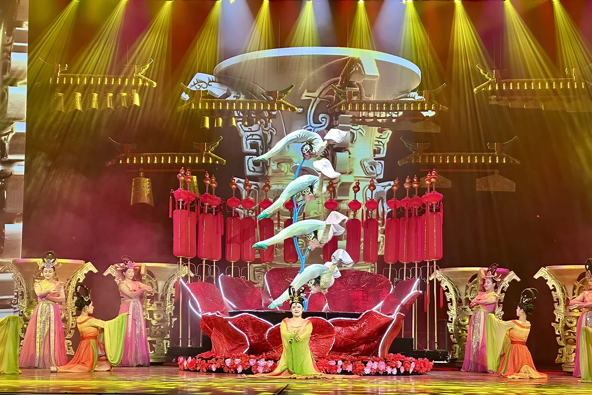 北京朝阳杂技演出精彩剧照