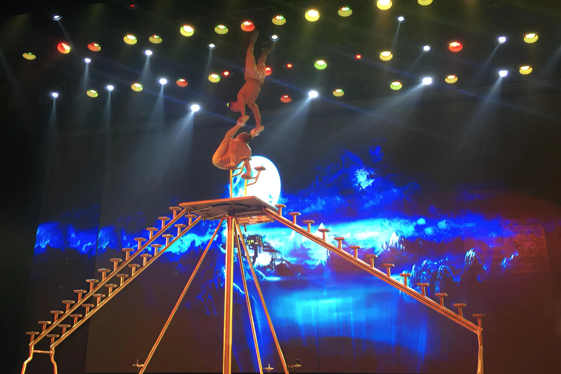 北京朝阳杂技演出精彩剧照